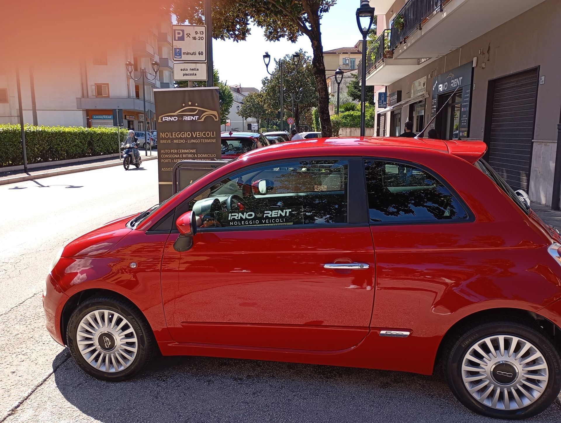 500 a noleggio