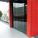Building Entrance Before — Gymea Bay, NSW — Office Oasis Indoor Plant Hire