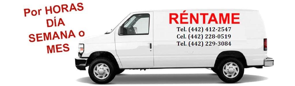 AUTOMUDANZA - Renta de camioneta tipo Van