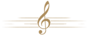 Black silhouette of a grand piano with lid open