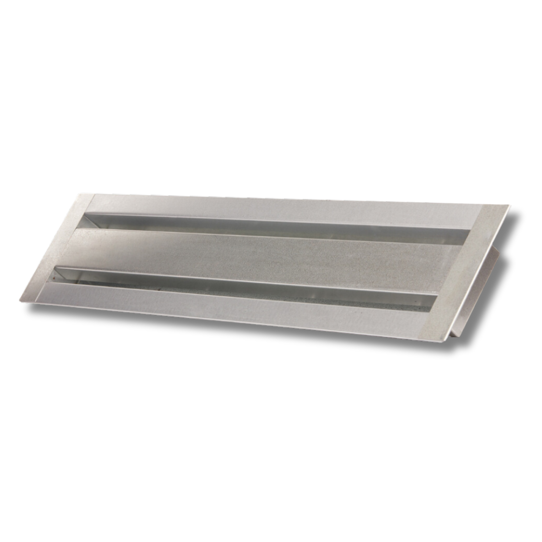BrandGuard UE2011-PG | 22 x 3.5 in Soffit and Under-Eave Vent — Plaster Ground / J Channel — manufacturer reference image