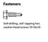 DuraBond Fence Screw representative manufacturer photo