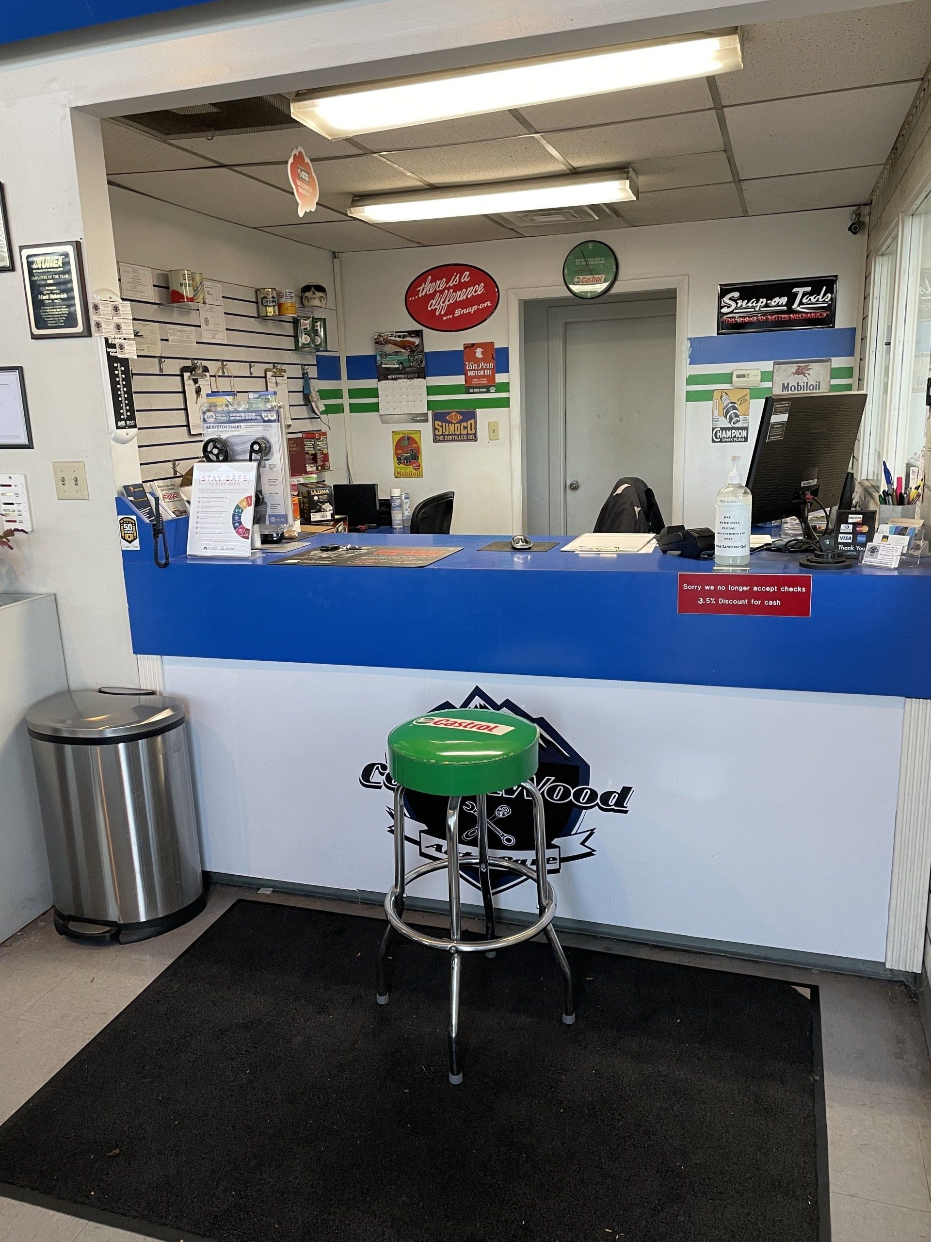 front desk