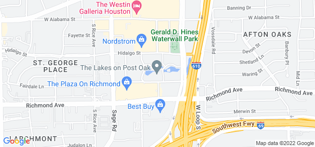 Map of business location