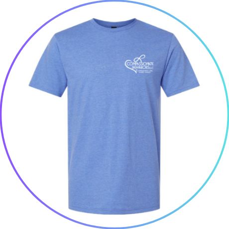 Compassionate Behaviors t-shirt merch.