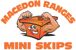 Macedon Ranges Mini Skips skip bin hire logo