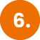 Oranger Kreis mit der weissen Zahl 6