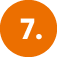 Oranger Kreis mit der weissen Zahl 7