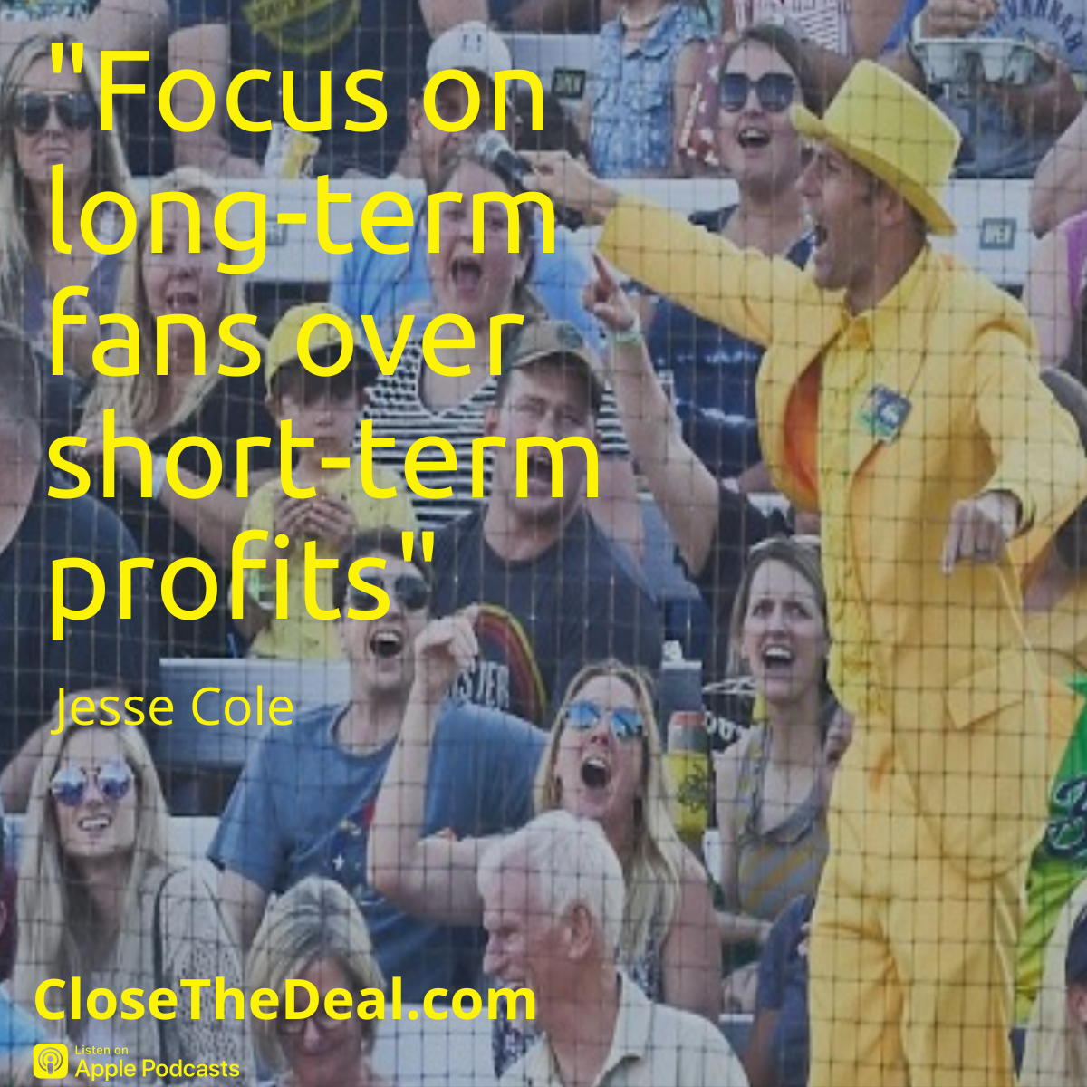 Jesse COle quote Close The Deal.com