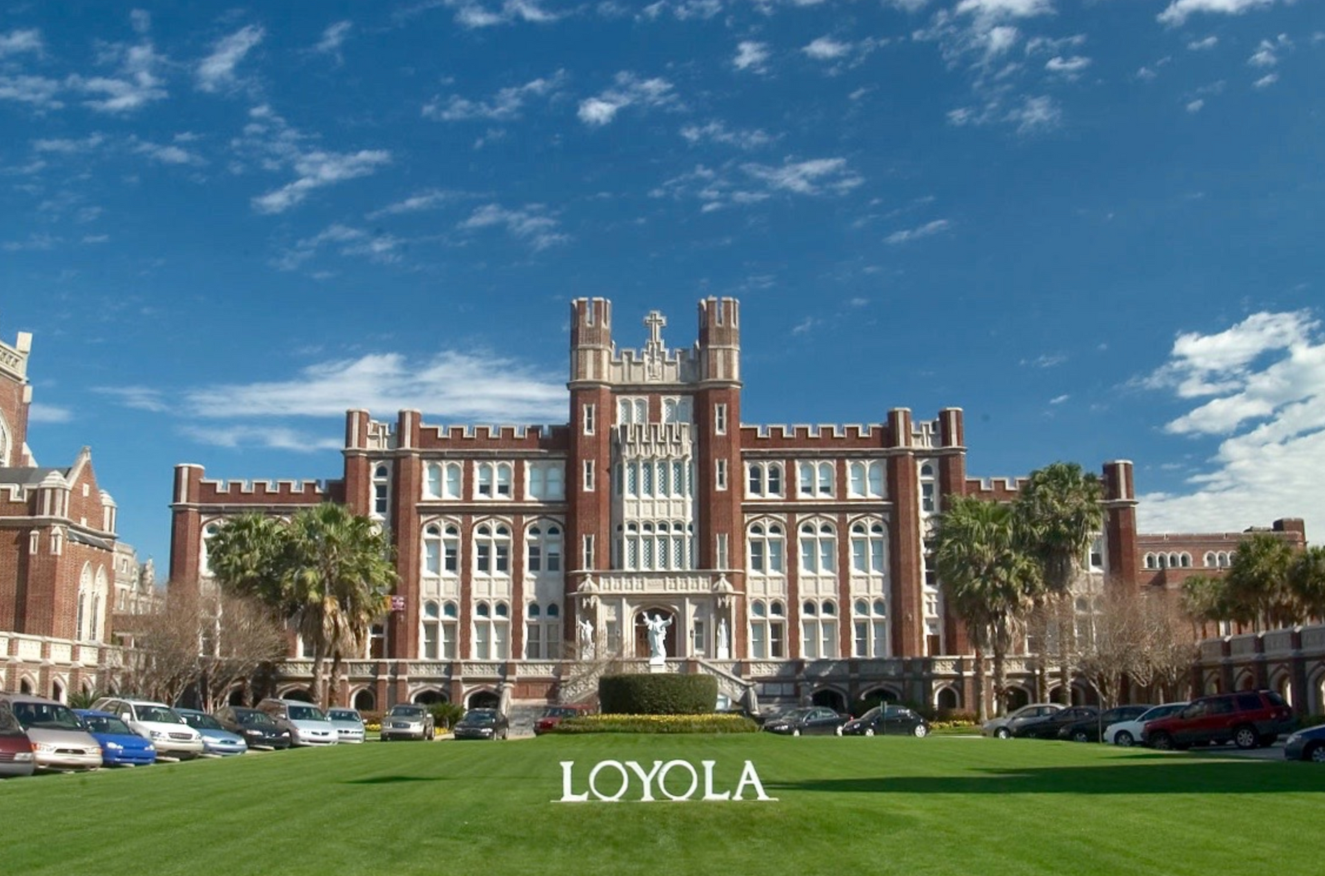 image of Loyola university on st Charles avenue in New Orleans