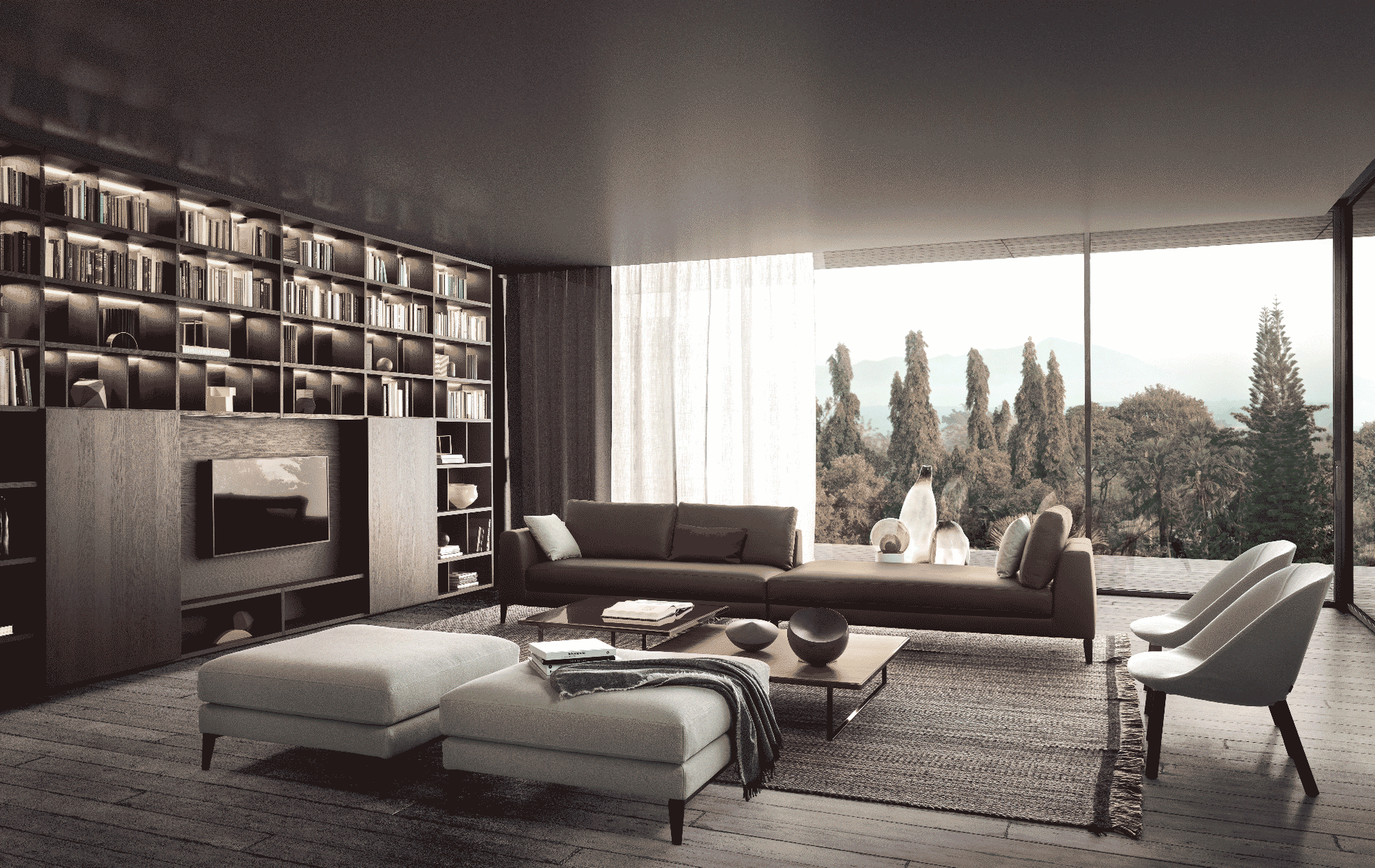 soggiorni progettazione Sabatino arredamenti