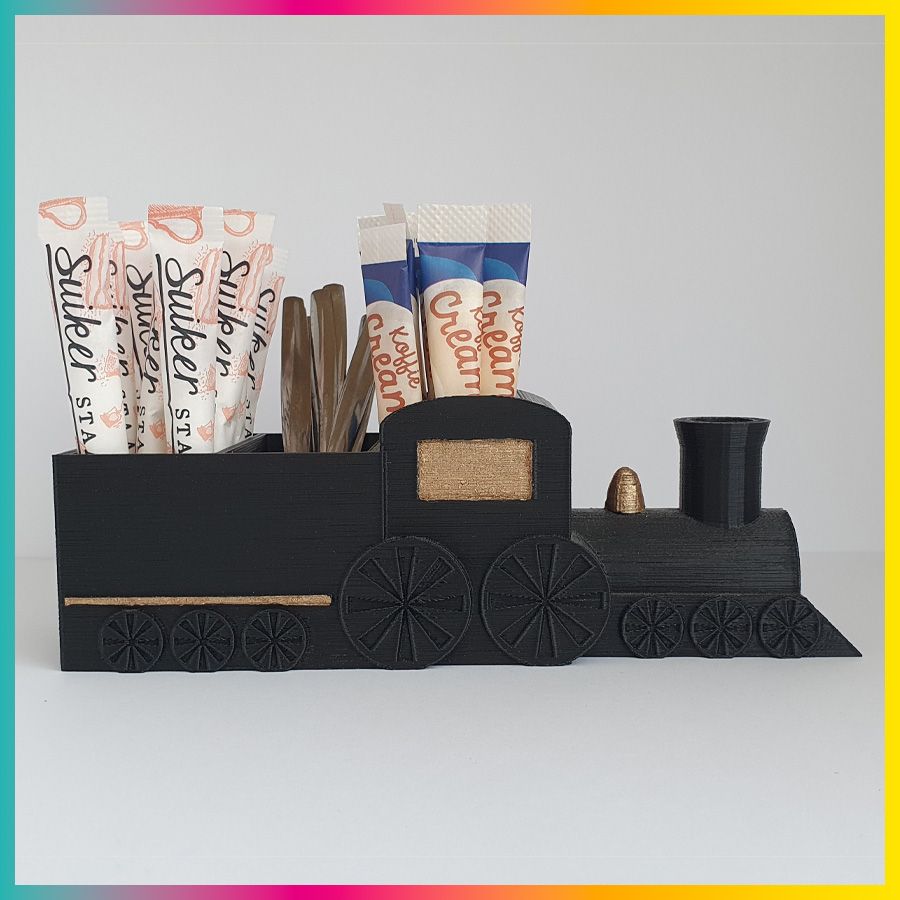 Originele organizer voor bij het koffiezetapparaat of voor op de koffietafel