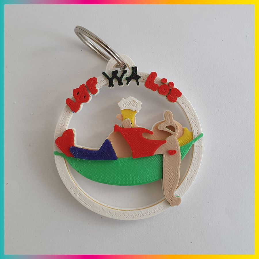Maak je eigen sleutelhanger met 3D Kado