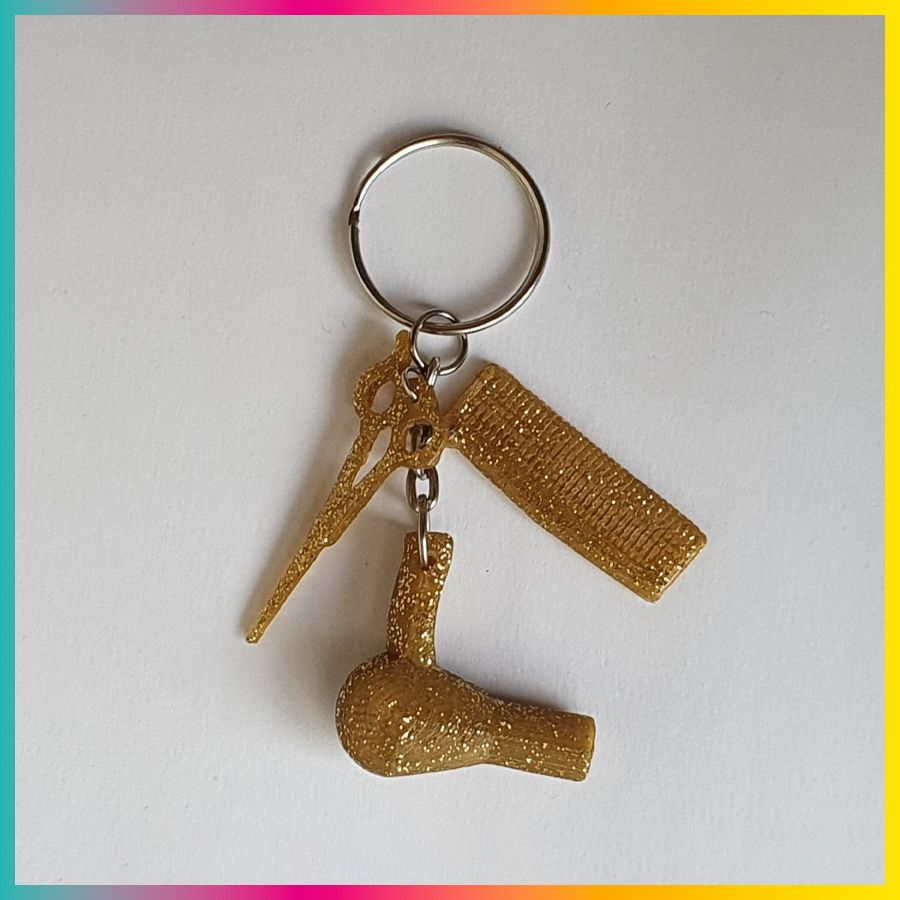Sleutelhanger 'Kapsalon'
