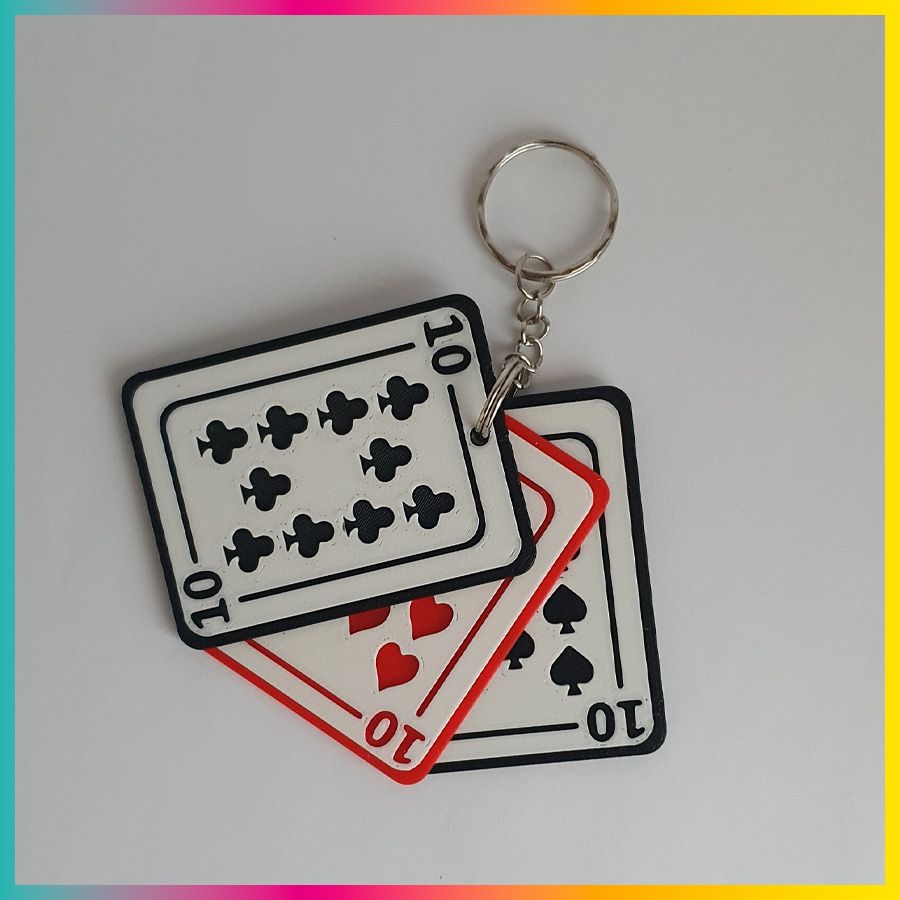 Maak je eigen sleutelhangers voor je kaartclub met 3D Kado