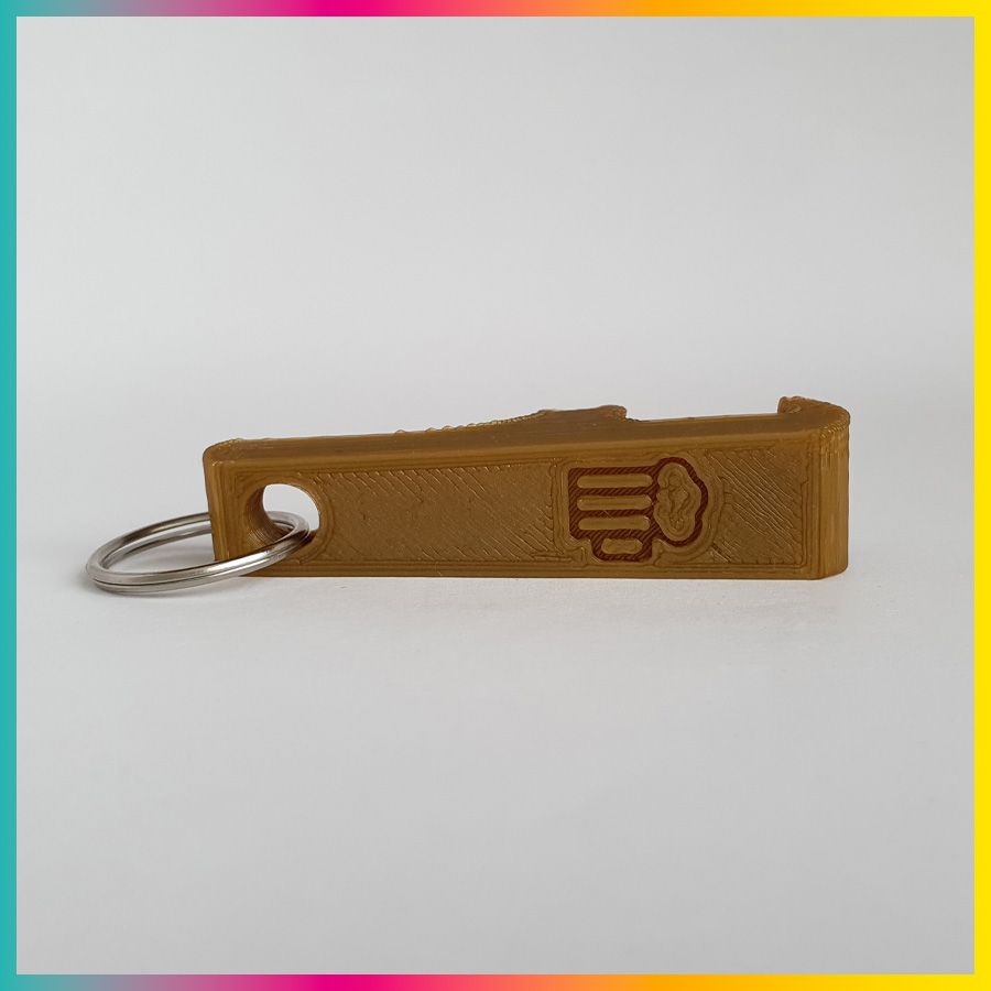 Sleutelhanger opener met afbeelding