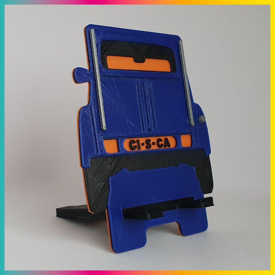 Telefoonstandaard in vorm 2CV
