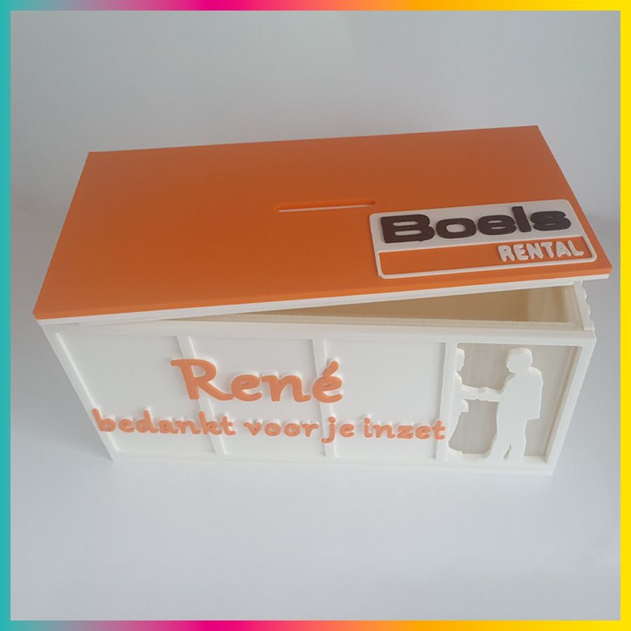 Cadeau voor collega Boels