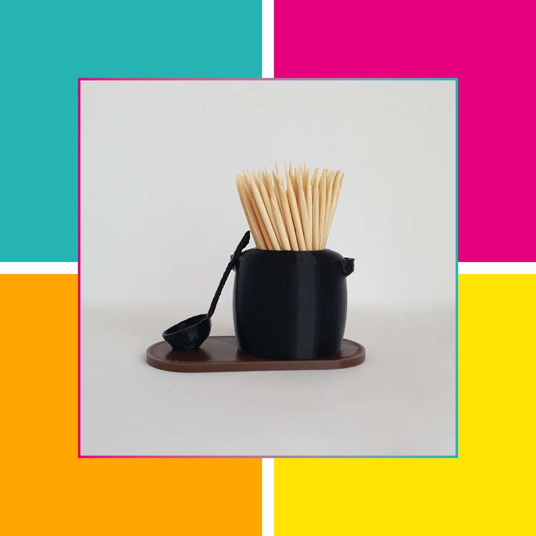 Geef met 3D Kado een originele houder cadeau! Leuk voor bij de BBQ, borrel, koffietafel of voor op bureau.