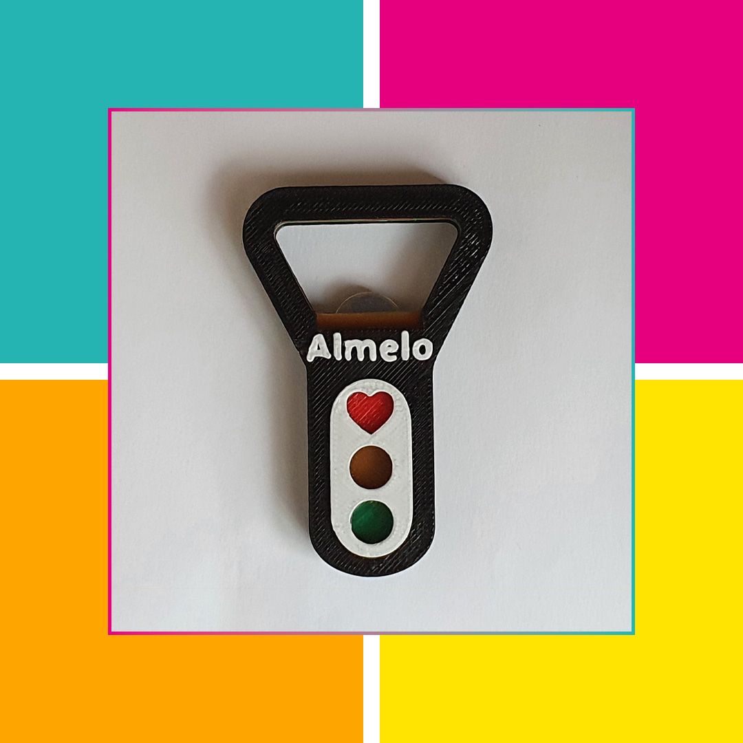 Gepersonaliseerd 3D Kado - maak je eigen unieke flesopener.