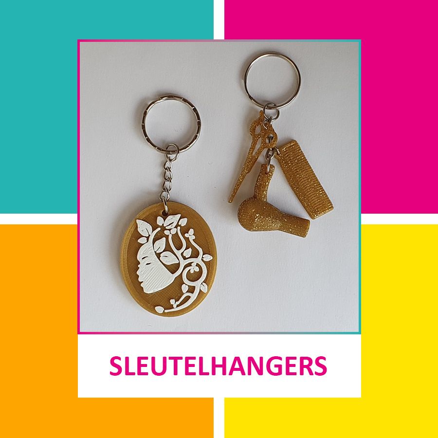 3D Kado Sleutelhangers