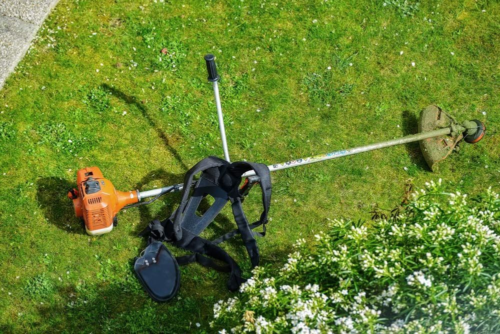 Grass cutting machine — Handyman in Nowra, NSW