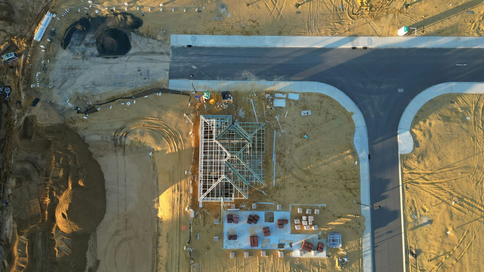 commercial drone services aerial mapping for construction
