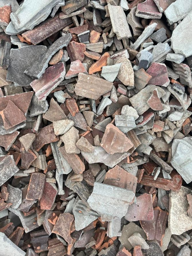 Crushed Tiles — Landscape Supplies in Port Macquarie, NSW