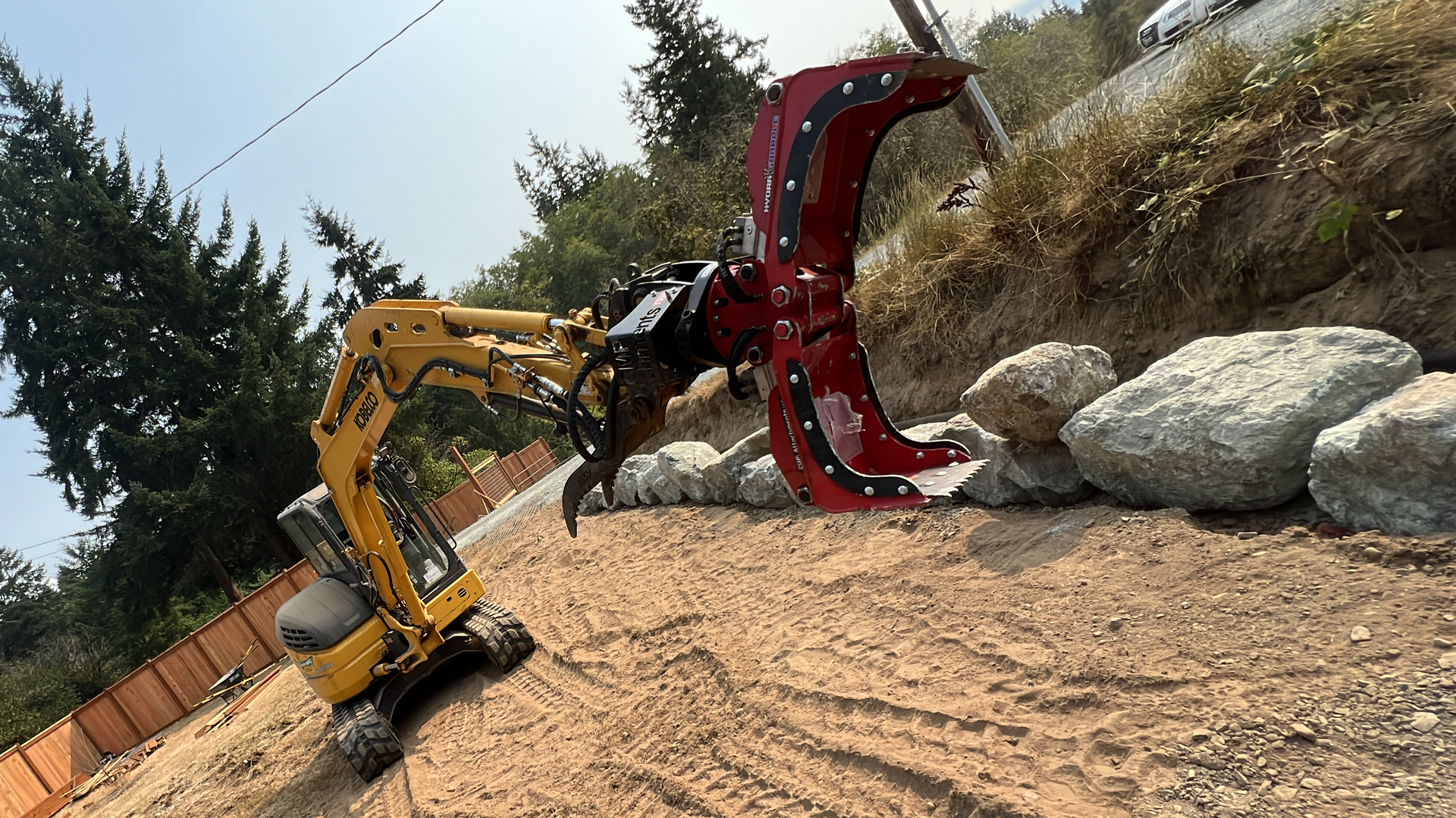Excavating, Landscaping, Land Clearing, Septic, Whidbey