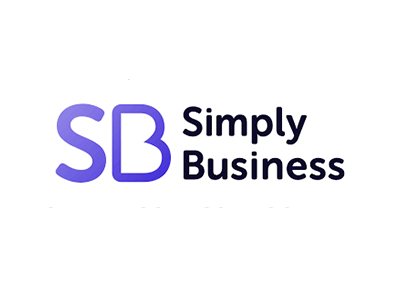 The purple, stylized letters 