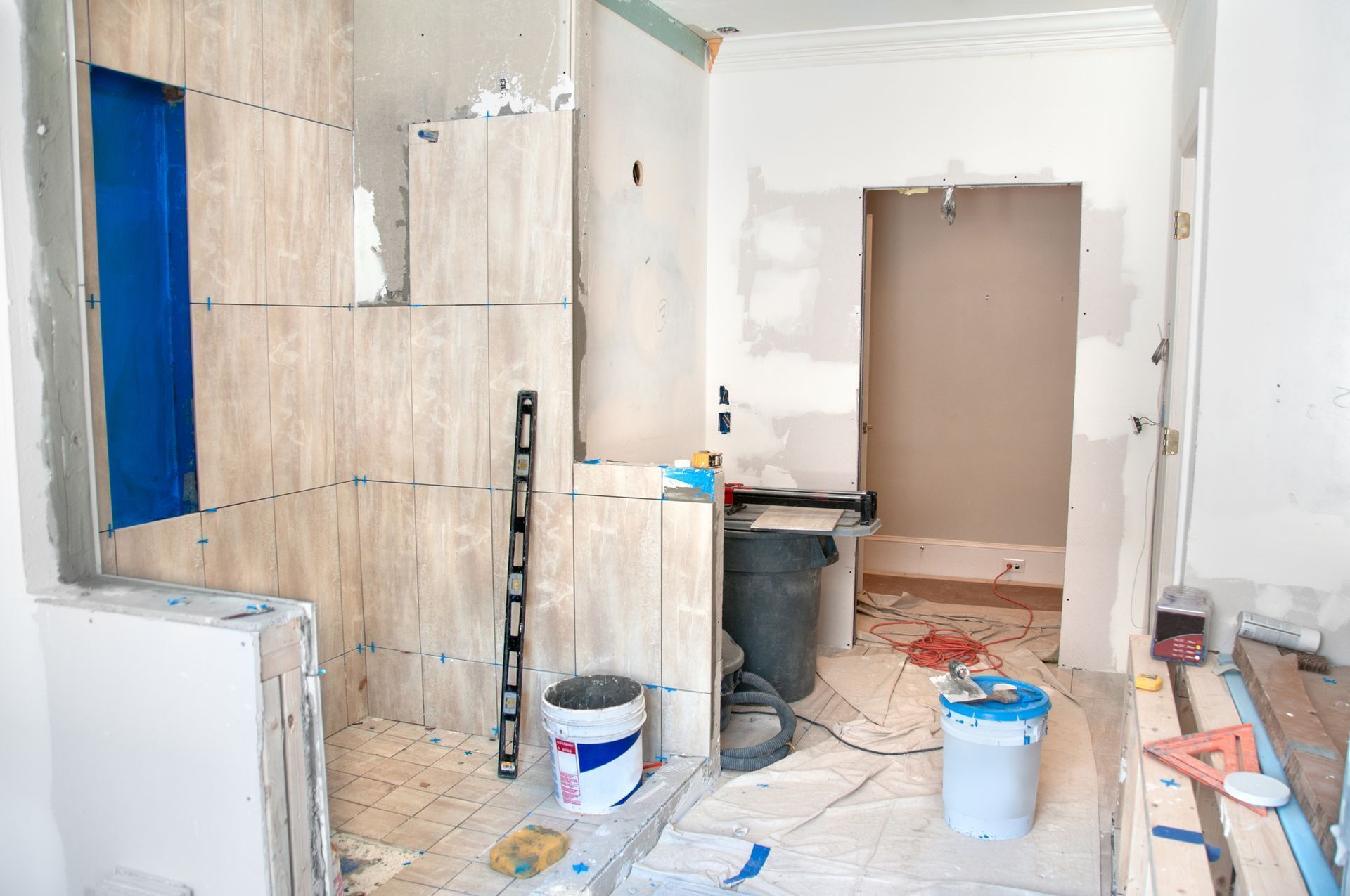 Bathroom Remodeling: Before picture of bathroom remodel in Cleveland, Ohio