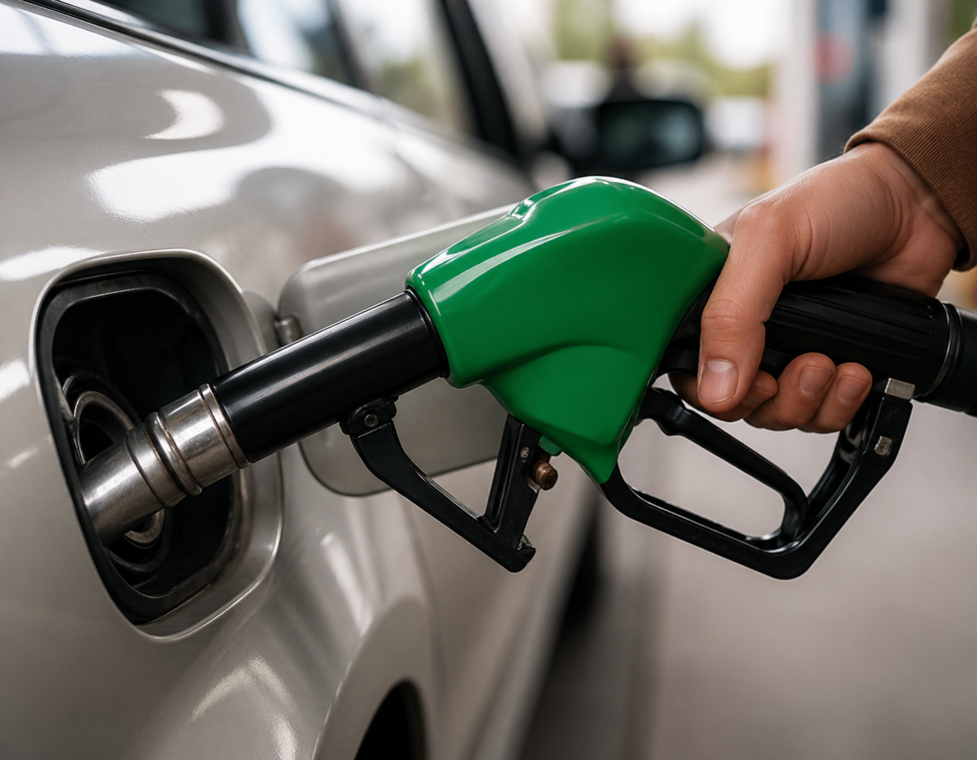 Fleet fuel management and vehicle efficiency monitoring at fuel station