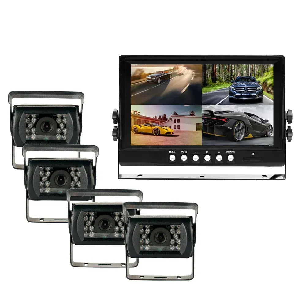 IC Pro reversing camera and in-vehicle monitor system for commercial fleets