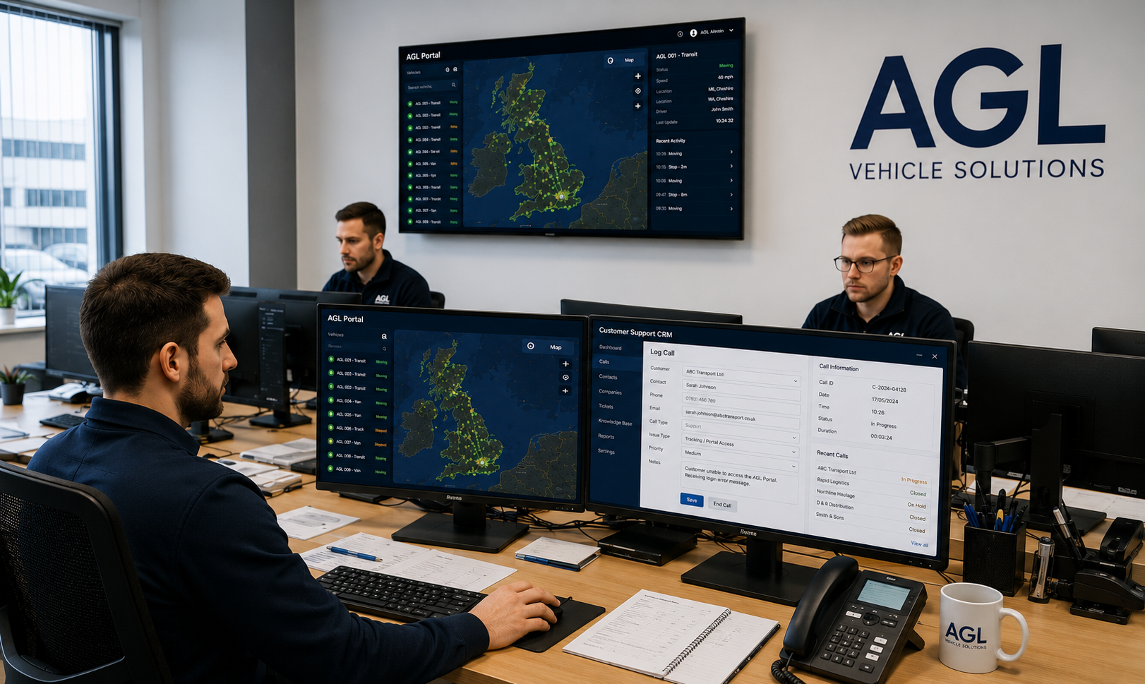 AGL Vehicle Solutions support team