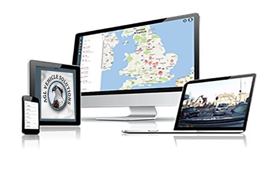 monitor, ipad & phone image displaying AGL Platform