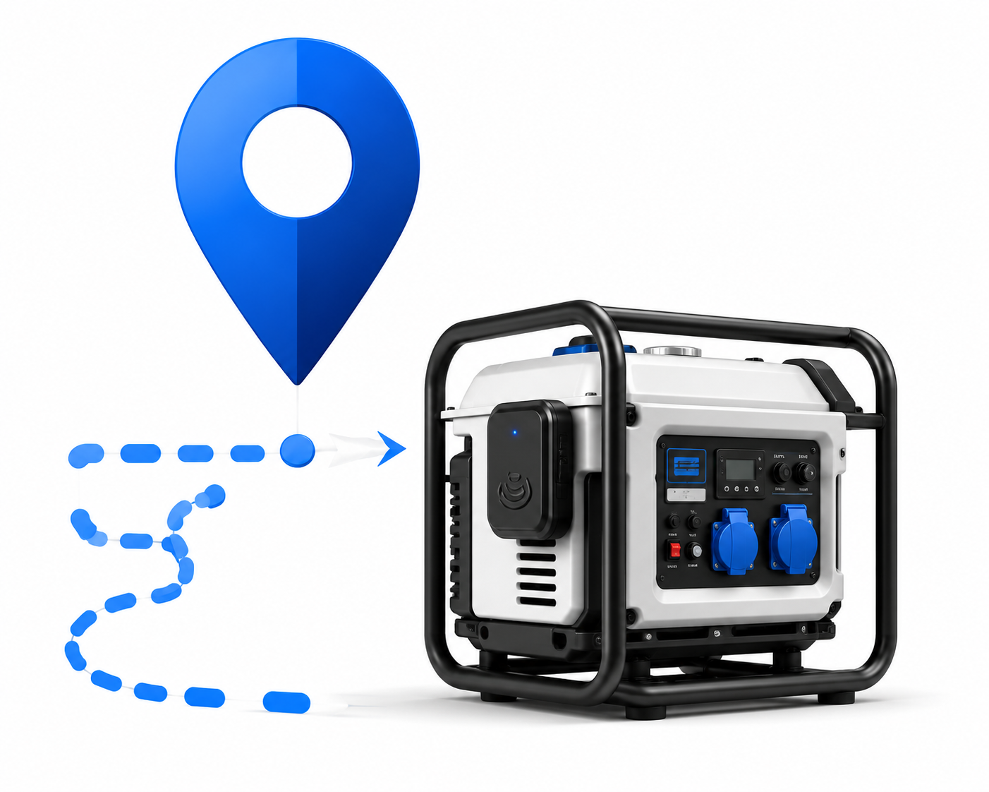Asset tracking icon