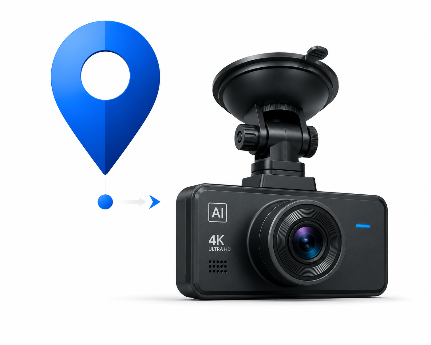 AI dash camera icon