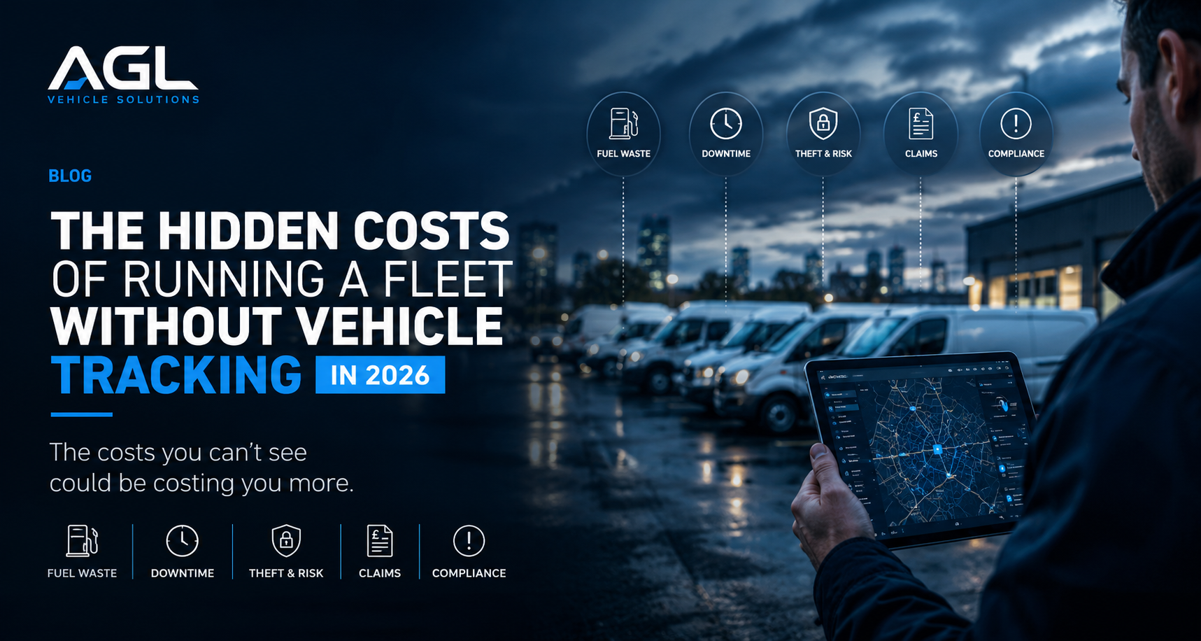 Hidden costs of running a fleet without vehicle tracking and telematics