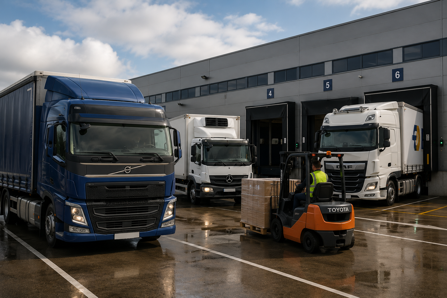 Commercial fleet management solution for HGVs and vans with CamIQ telematics
