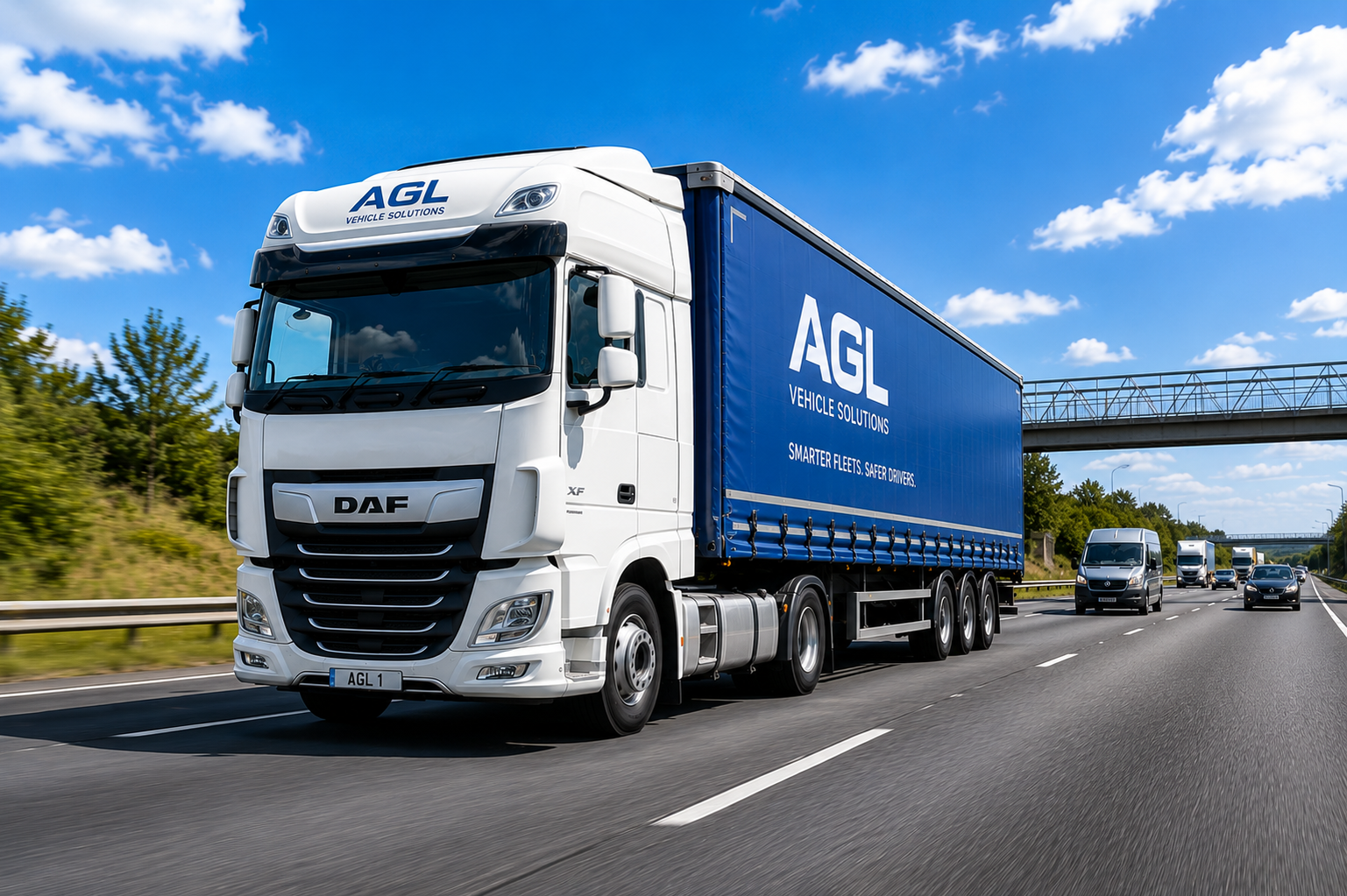 Transport and logistics fleet using asset and vehicle tracking