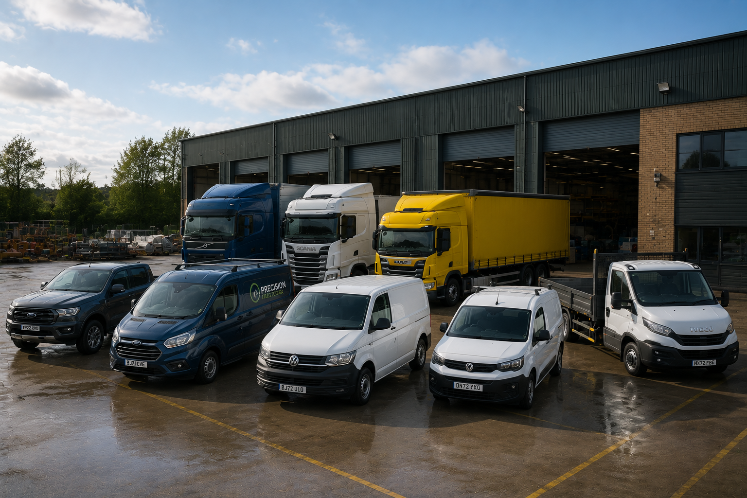 Commercial van fleet telematics and live vehicle tracking solutions