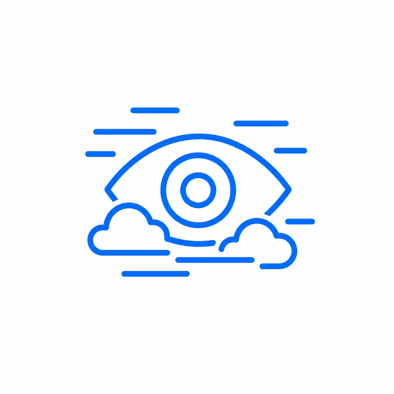 Poor visibility icon