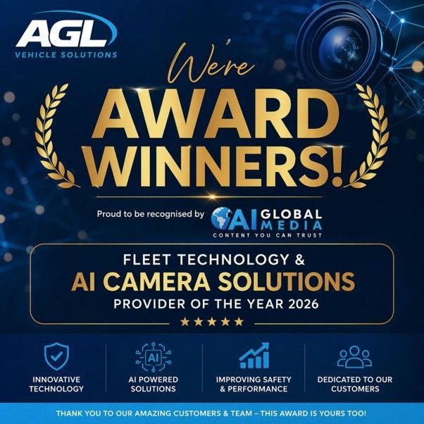 AGL Fleet Technology and AI Camera Solutions Provider of the Year 2026 award