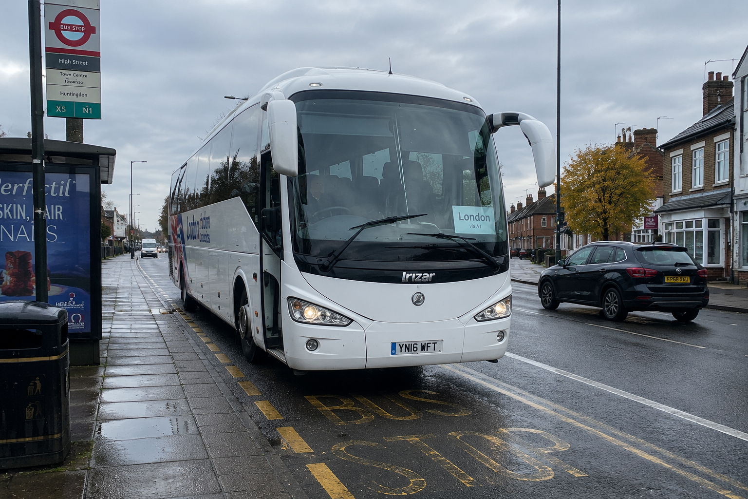 Bus and coach operator vehicle in a UK fleet environment