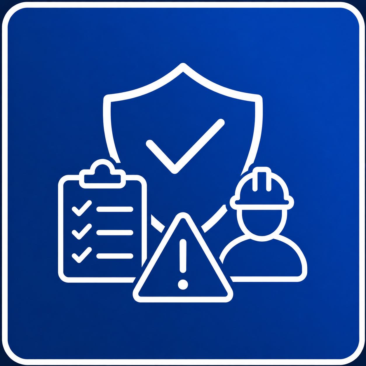 Compliance and safety icon