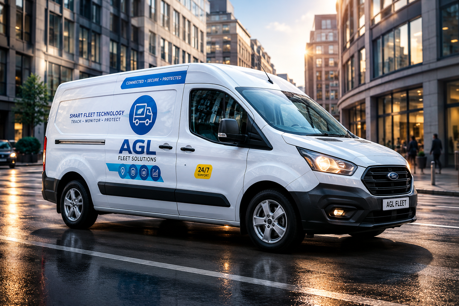 Courier and last-mile delivery fleets