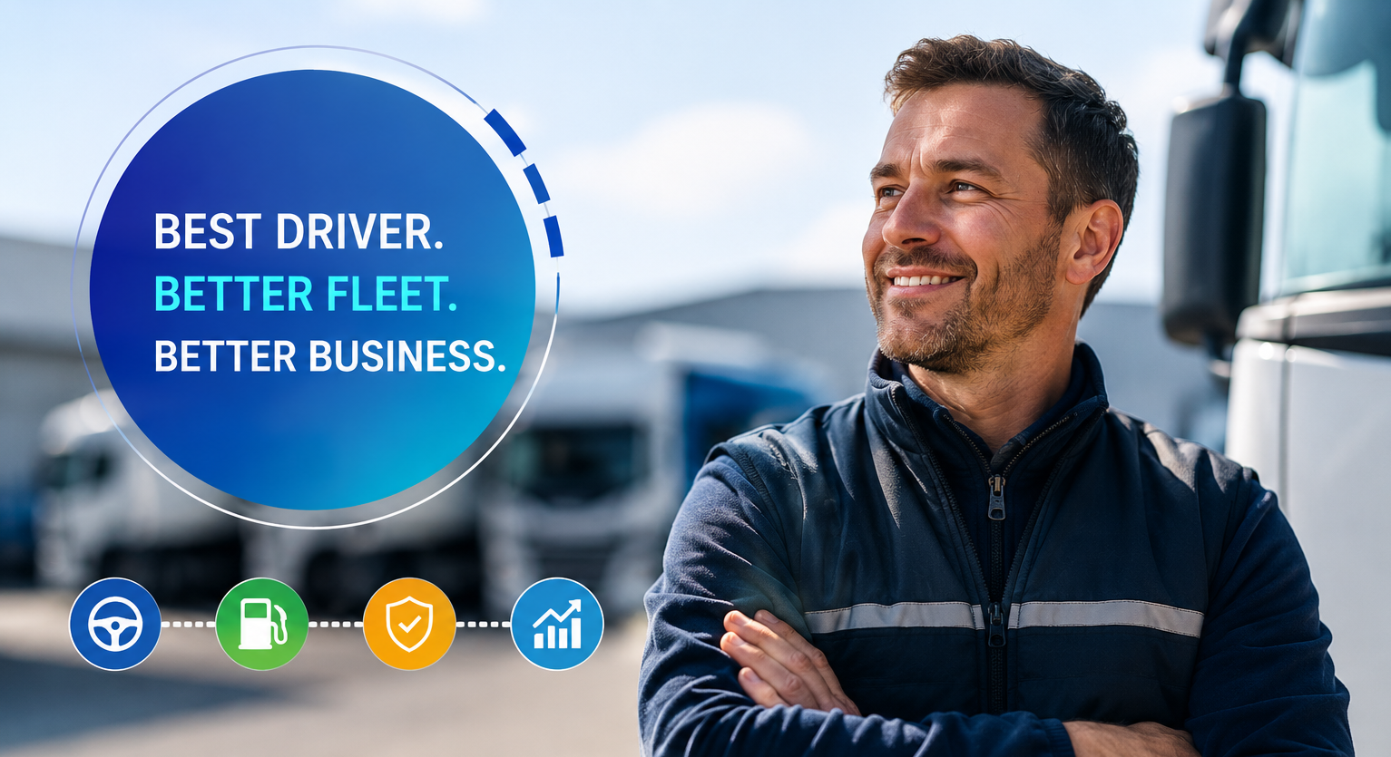 Driver performance data helping fleets improve safety, efficiency and business performance.