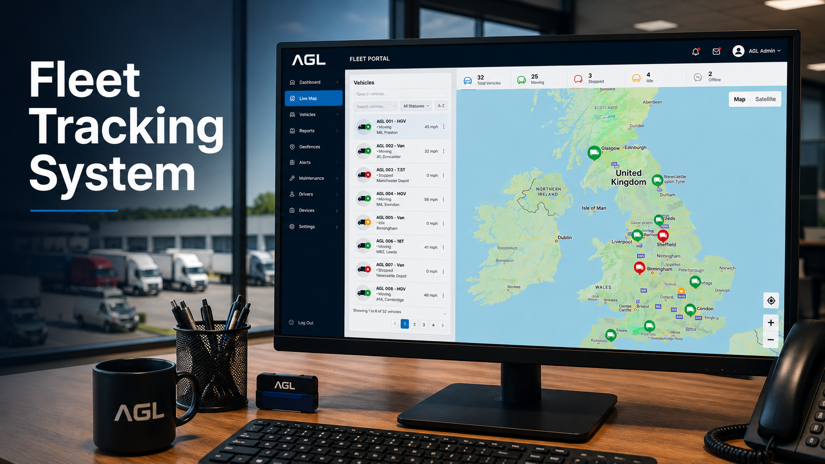 AGL Fleet Tracking System