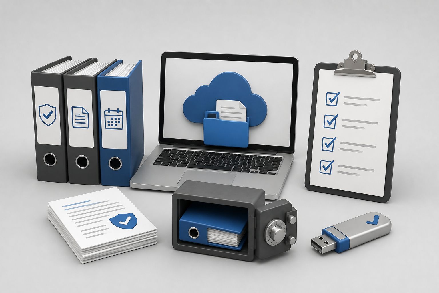 Fleet compliance records and digital document storage