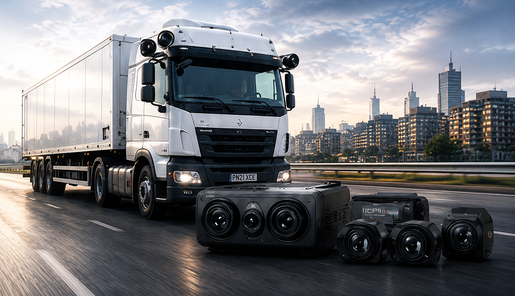 IC Pro 360 vehicle camera system for HGV and commercial fleets